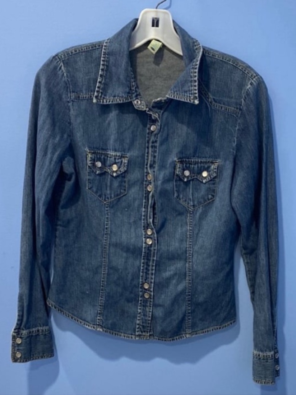 Y2K old navy light weight denim top